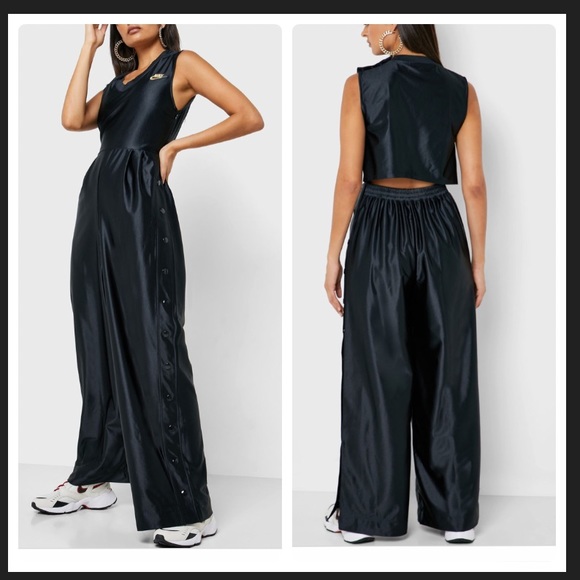 Nike Pants - $80 Nike jumpsuit - open back💕